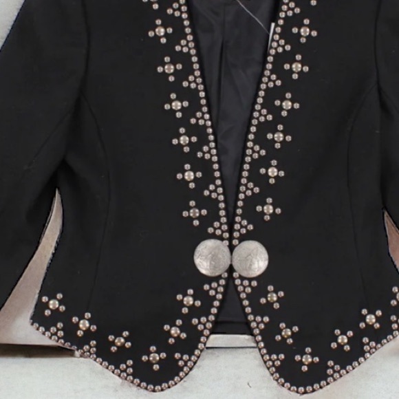 Double D Ranch vintage coin ornate jacket (oversized) - Picture 4 of 12